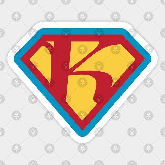 Letter K Sticker by Ryan